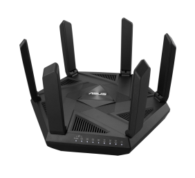 Wifi 6 802.11ax Tri-band Gigabit Gaming Router | RT-AXE7800 | 802.11ax | 574+4804+2402 Mbit/s | 10/100/1000 Mbit/s | Ethernet LAN (RJ-45) ports 4 | Mesh Support Yes | MU-MiMO Yes | No mobile broadband | Antenna type External