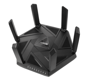 Wifi 6 802.11ax Tri-band Gigabit Gaming Router | RT-AXE7800 | 802.11ax | 574+4804+2402 Mbit/s | 10/100/1000 Mbit/s | Ethernet LAN (RJ-45) ports 4 | Mesh Support Yes | MU-MiMO Yes | No mobile broadband | Antenna type External