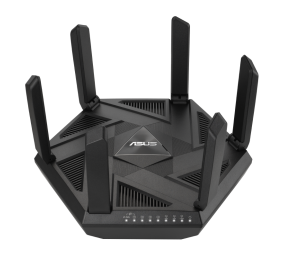Wifi 6 802.11ax Tri-band Gigabit Gaming Router | RT-AXE7800 | 802.11ax | 574+4804+2402 Mbit/s | 10/100/1000 Mbit/s | Ethernet LAN (RJ-45) ports 4 | Mesh Support Yes | MU-MiMO Yes | No mobile broadband | Antenna type External