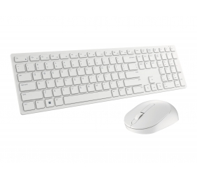 Dell | Keyboard and Mouse | KM5221W Pro | Keyboard and Mouse Set | Wireless | Mouse included | Russian | White | 2.4 GHz