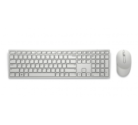 Dell | Keyboard and Mouse | KM5221W Pro | Keyboard and Mouse Set | Wireless | Mouse included | Russian | White | 2.4 GHz