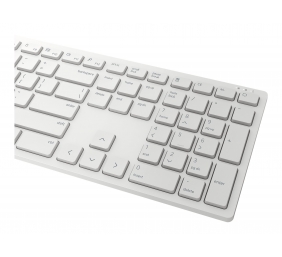 Dell | Keyboard and Mouse | KM5221W Pro | Keyboard and Mouse Set | Wireless | Mouse included | Russian | White | 2.4 GHz