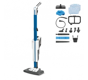 Polti | Steam mop with integrated portable cleaner | PTEU0305 Vaporetto SV620 Style 2-in-1 | Power 1500 W | Steam pressure Not Applicable bar | Water tank capacity 0.5 L | Blue/White
