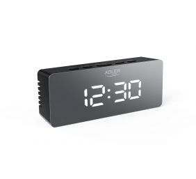 Adler | AD 1189B | Alarm Clock | W | Black | Alarm function