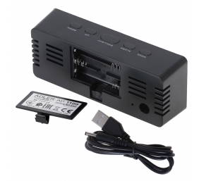 Adler | Alarm Clock | AD 1189B | Alarm function | Black