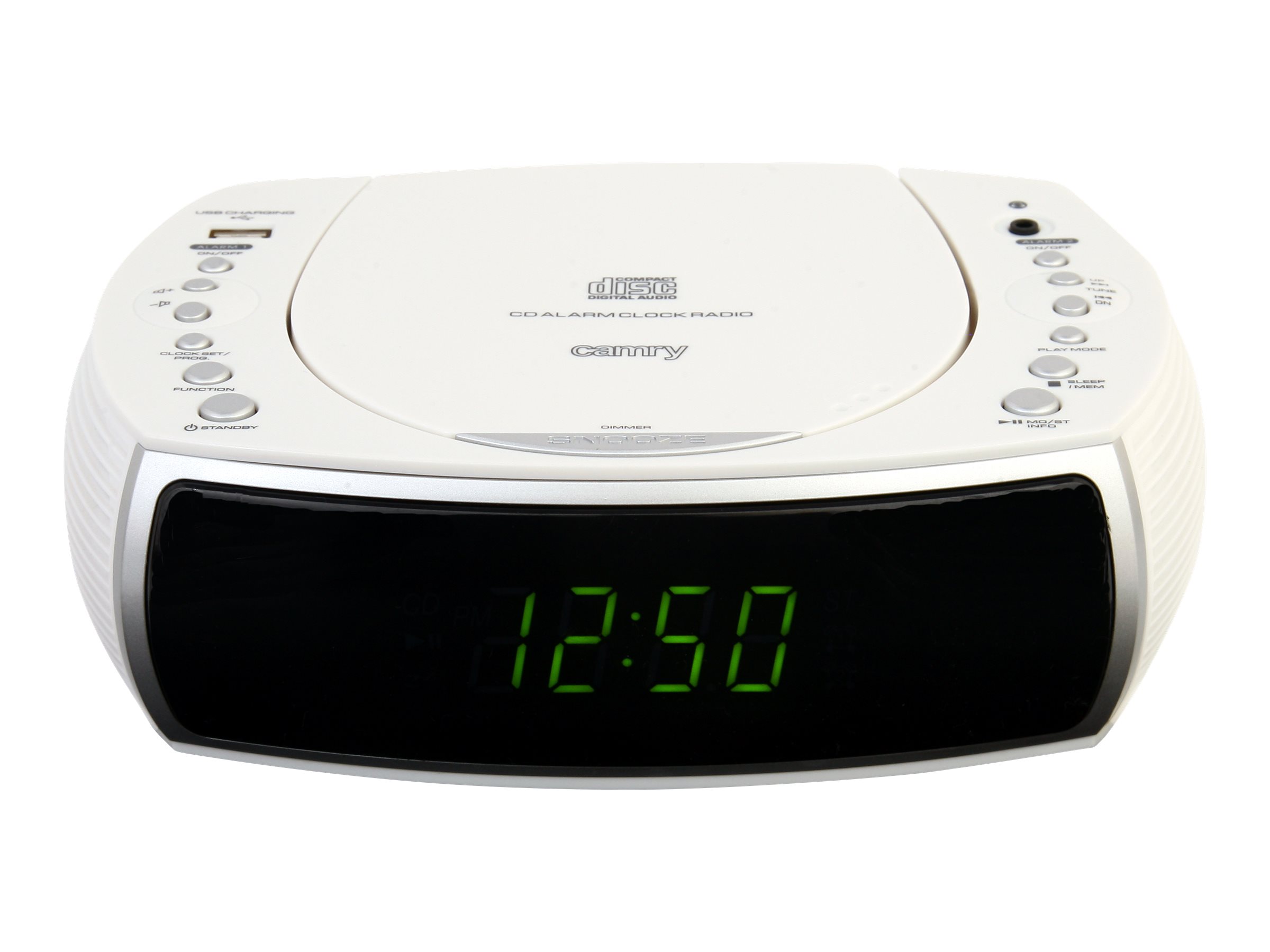Camry | Alarm Clock | CR 1150w | Alarm function | White