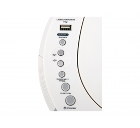 Camry | CR 1150w | Alarm Clock | W | White | Alarm function