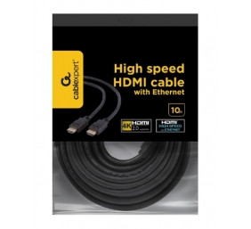 GEMBIRD CC-HDMI4-10m Gembird HDMI V2.0 M-M kabelis su paauksuotomis jungtimis, 10 m, didmeninė pakuo