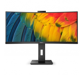 Philips | Curved Monitor | 34B1U5600CH/00 | 34 " | VA | WQHD | 21:9 | 120 Hz | 4 ms | 3440 x 1440 | 350 cd/m² | HDMI ports quantity 1 | Black