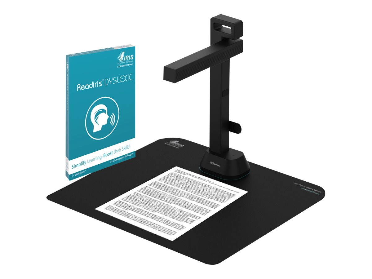 IRIS | IRIScan | Desk 6 Pro Dyslexic | Digital document camera