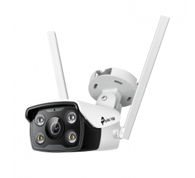TP-LINK | VIGI 4MP Outdoor Full-Color Wi-Fi Network Camera | VIGI C340-W | Bullet | 4 MP | 4 mm | IP66 | H.265+/H.265/H.264+/H.264 | MicroSD