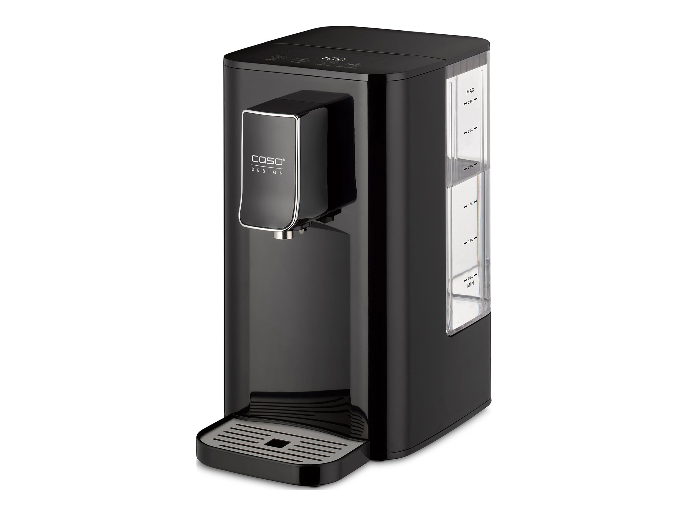 Caso | Turbo hot water dispenser | HW 550 | Water Dispenser | 2600 W | 2.9 L | Plastic/Stainless Steel | Black