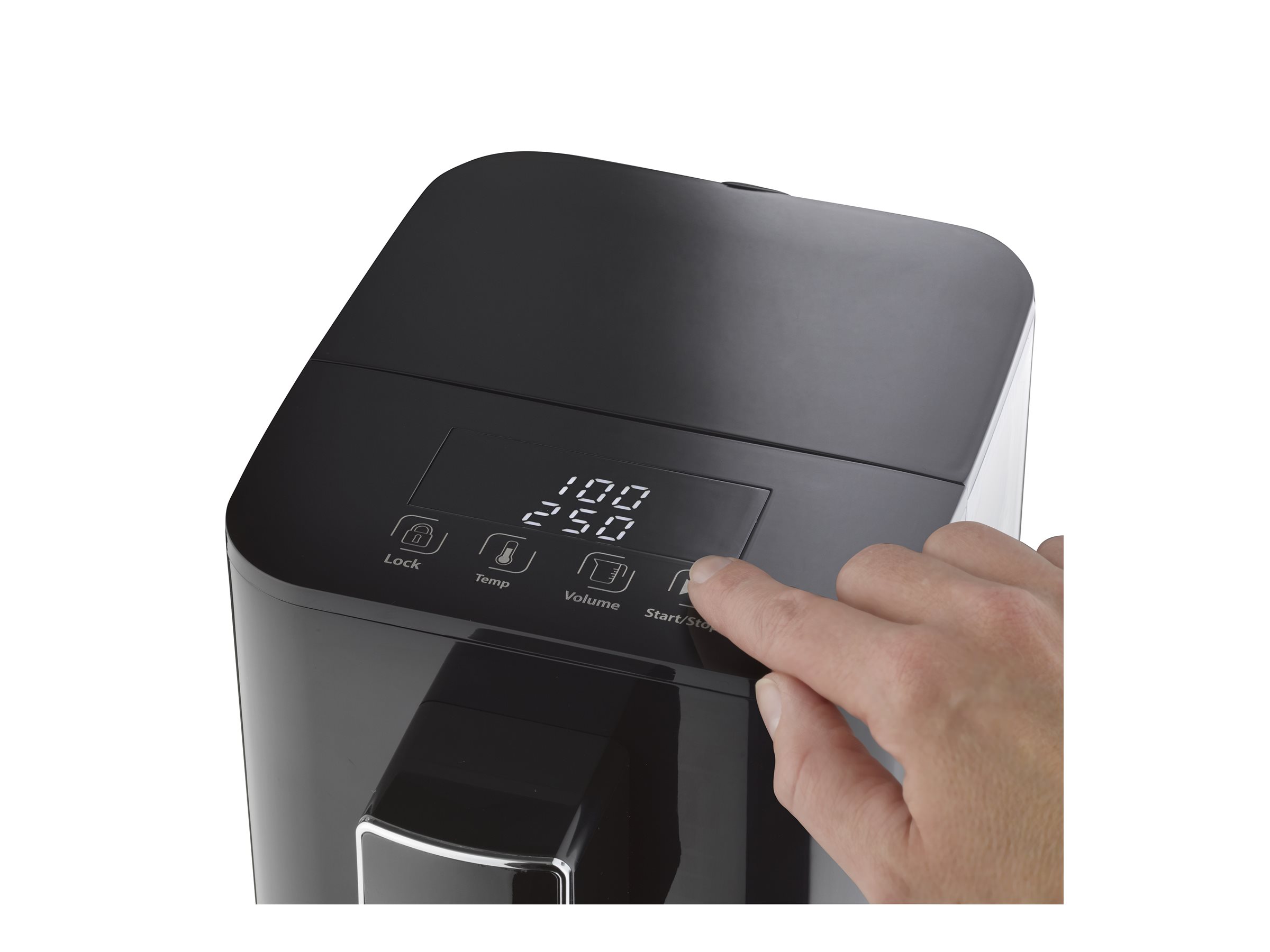 Caso | Turbo hot water dispenser | HW 550 | Water Dispenser | 2600 W | 2.9 L | Plastic/Stainless Steel | Black