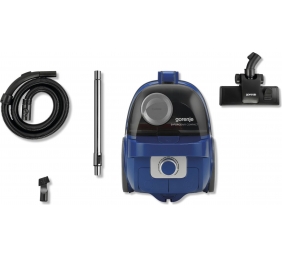 Gorenje | Vacuum Cleaner | VCEA01GACBUCY | Bagless | Power 800 W | Dust capacity 2.2 L | Blue