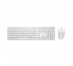 Dell | Keyboard and Mouse | KM5221W Pro | Keyboard and Mouse Set | Wireless | Mouse included | US | White | 2.4 GHz