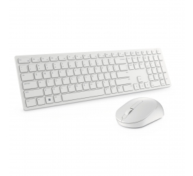 Dell | Keyboard and Mouse | KM5221W Pro | Keyboard and Mouse Set | Wireless | Mouse included | US | White | 2.4 GHz