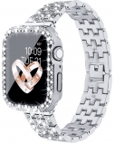 Ecost Prekė po grąžinimo V-MORO dirželiai, suderinami su Apple Watch dirželiais 40 mm moterims su ek