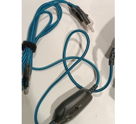 Ecost Prekė po grąžinimo Stynice ausinės 3,5 mm lizdas Laidinės žaidimų ausinės su triukšmą slopinan
