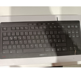 Ecost Prekė po grąžinimo CHERRY STREAM KEYBOARD TKL klaviatūra USB QWERTZ Vokiečių Juoda
