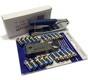 Ecost Prekė po grąžinimo Cabelcon rinkinys, kurį sudaro suspaudimo replės, kišeninis įrankis + kabel