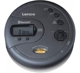 Ecost Prekė po grąžinimo Lenco CD nešiojamasis grotuvas Walkman Discman su ausinėmis ir Micro USB įk