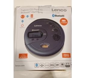 Ecost Prekė po grąžinimo Lenco CD nešiojamasis grotuvas Walkman Discman su ausinėmis ir Micro USB įk
