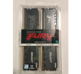 Ecost Prekė po grąžinimo Kingston Technology FURY Beast atminties modulis 8 GB 2 x 4 GB DDR4 3200 MH