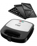 Ecost Prekė po grąžinimo, Russell Hobbs 24540 56/RH – 3 in 1 Sandwich Maker, 760 W, Removable Plate