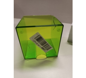 Ecost prekė po grąžinimo, Durable Trend 1701682017 Užrašų dėžutė permatoma, laimo žalios spalvos