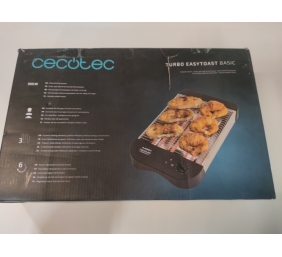 Ecost prekė po grąžinimo, Cecotec Grille-Pain Horizontal Turbo Easytoast Basic (Noir)