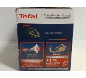 Ecost prekė po grąžinimo, Tefal TurboPro FV5696E1 lygintuvas Sauso tipo lygintuvas Durilium AirGlide