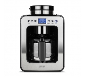Caso | Design Compact Coffee Maker with Grinder | Pump pressure Not applicable bar | Manual | 600 W | Black/Stainless steel
