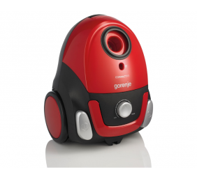 Gorenje | Vacuum cleaner | VCEB11CXRII | Bagged | Power 800 W | Dust capacity 2 L | Red