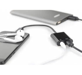 Digitus | USB Type-C adapter/Converter, Type-C to USB Type-C with 3.5mm stereo | AK-300400-002-S