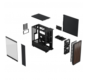 Fractal Design | North | Charcoal Black TG Dark tint | Power supply included No | ATX