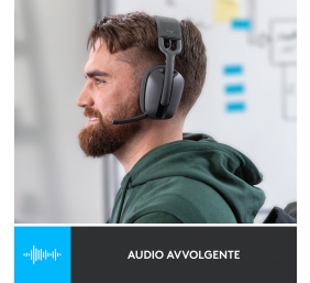 Logitech Zone Vibe 100 Belaidės ausinės, Bluetooth, Graphite