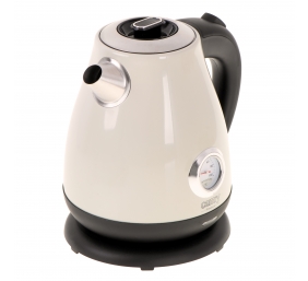 Camry | Kettle with a thermometer | CR 1344 | Electric | 2200 W | 1.7 L | Stainless steel | 360° rotational base | Cream