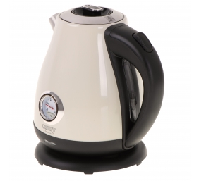 Camry | Kettle with a thermometer | CR 1344 | Electric | 2200 W | 1.7 L | Stainless steel | 360° rotational base | Cream
