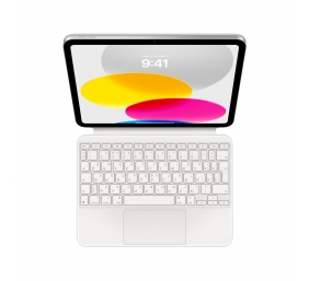 Apple | Magic Keyboard Folio for iPad (10th generation) | White | Compact Keyboard | Wireless | Russian