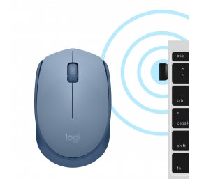 LOGI M171 Wireless Mouse - BLUEGREY