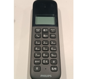 Ecost Prekė po grąžinimo Philips belaidis telefonas - D1651B/01 - DECT telefonas - namų telefonas -