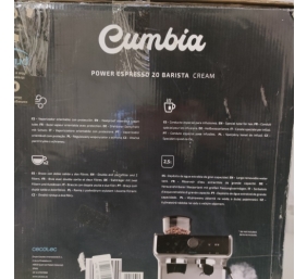 Ecost prekė po grąžinimo, Cecotec Cumbia Power Espresso 20 Barista Aromax kavos aparatas Galingumas