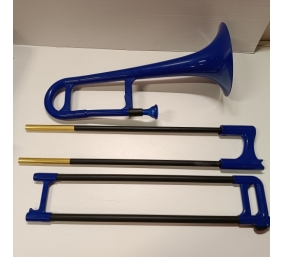 Ecost prekė po grąžinimo, pInstrument Plastikinis vaikiškas pBone mini trombonas - kandiklis ir krep