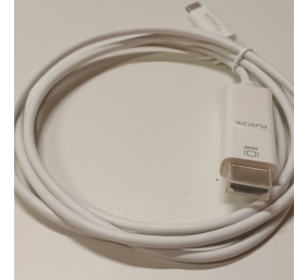 Ecost prekė po grąžinimo, PureLink IS2200-015 vaizdo kabelio adapteris 1,5 m USB Type-C HDMI Baltas