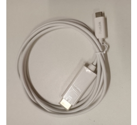Ecost prekė po grąžinimo, PureLink IS2200-015 vaizdo kabelio adapteris 1,5 m USB Type-C HDMI Baltas