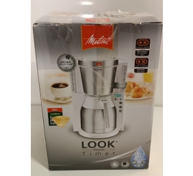 Ecost prekė po grąžinimo, Melitta Look IV Therm Timer lašinės kavos aparatas