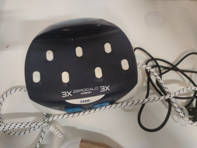 Ecost prekė po grąžinimo, Imetec Zerocalc Ps1 2000 kompaktiškas lygintuvas, siurblio slėgis iki 3,8