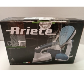Ecost prekė po grąžinimo, Ariete 6246 Rankinis drabužių garintuvas 0,18 L 1000 W Mėlyna, balta