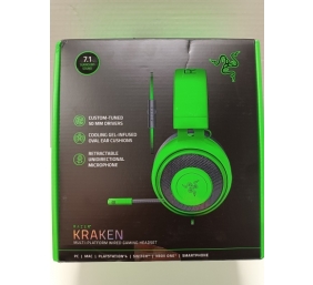 Ecost prekė po grąžinimo, Razer aštuonkojų žaidimų ausinės (laidinės ausinės, skirtos kompiuteriui,