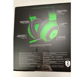 Ecost prekė po grąžinimo, Razer aštuonkojų žaidimų ausinės (laidinės ausinės, skirtos kompiuteriui,
